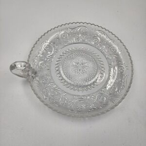 Vintage Duncan‎ Miller Sandwich Glass Nappy Dish
